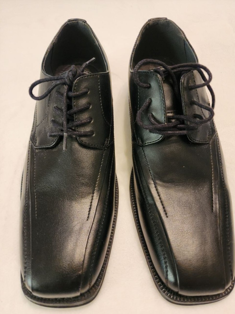 jf j.ferrar Men\'s Black Leather Lace-Up Derby Shoes J. Ferrar Derby Men main image 4