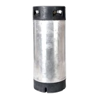 Reconditioned 5 Gallon Pin Lock Keg with Dual Handle for Homebrew Beer Cold Brew