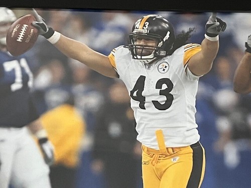 Troy Polamalu Autographed 11x14 Photo JSA COA Pittsburgh Steelers - Picture 4 of 7