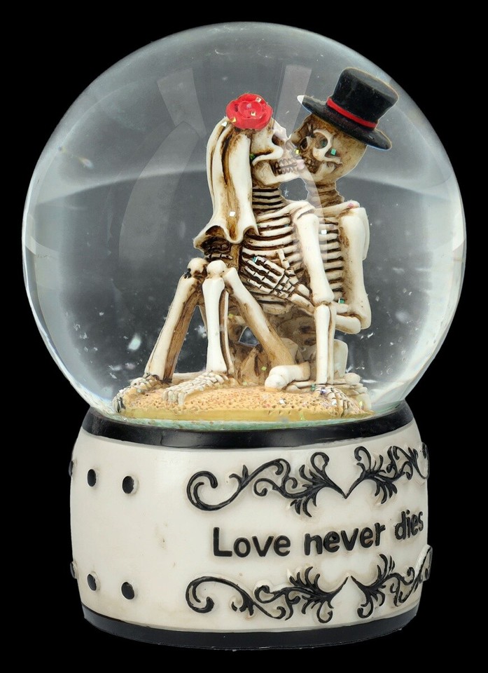 Posacenere Teschio Gotico – Decorazione Da Tavolo In Resina Dipinta A Mano – Idea Regalo Originale - 5