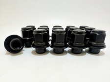 24pc Fit Toyota 4runner Tacoma Oem Factory Mag Lug Nuts Black 12x1.5 6x5.5 Wheel