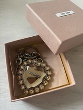 Original MIU MIU Herz , Taschenanhänger, Schlüsselanhänger Neu mit Karton