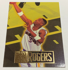 1995 Skybox Carlos Rogers Rookie Card - Golden State Warriors