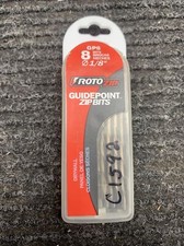 New 8 Pack RotoZip GP8 1/8" Guide Point Zip Bit