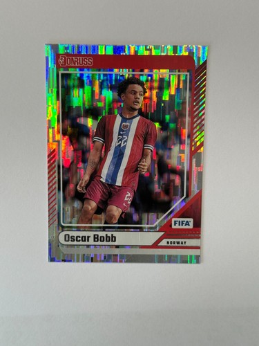 2024-25 Panini Donruss Soccer No. 97 Oscar Bobb Holo Silver
