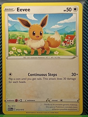 Eevee 13/15 pokemon 