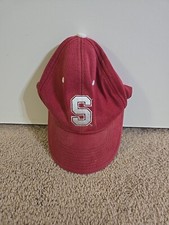"S" Logo STANFORD CARDINAL Baseball Cap Hat Adj. Men One Size Cotton