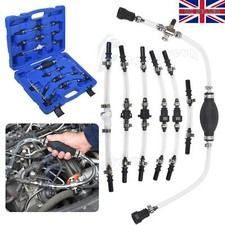 Diesel Priming & Bleeding Tool Kit in Case - New Fuel Male And Female Fittinngs