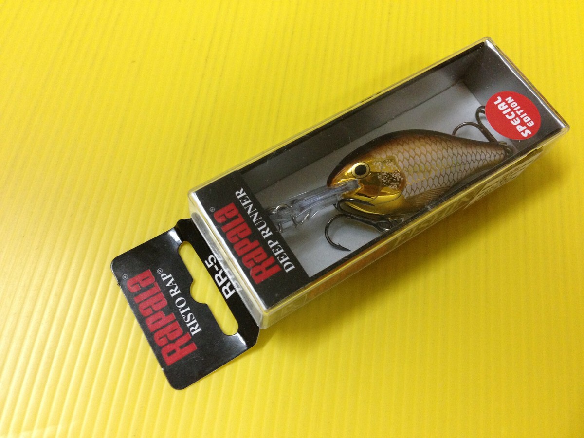 Rapala Risto Rap RR-5 GALB, Golden Alburnus Special Edition Color