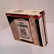 2 CD Box Set of Verdi: Il Corsaro by Caballé Carreras by Philharmonia Orchestra