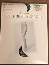 J.C. Penney Extra SHEER CARESS Support Pantyhose Average 110-150 lbs. NAVY