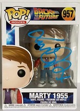 Michael J. Fox "Back to the Future" AUTOGRAPH Signed Funko Pop Figure C Beckett
