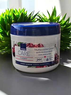 Avon Care CHERRY Mehrzweckcreme mit Antioxidantien Hände Gesicht Körper Creme  