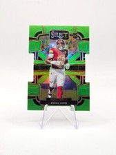 Andre Jones 2023 Panini Select RC Neon Green SP /599 #98 Commanders