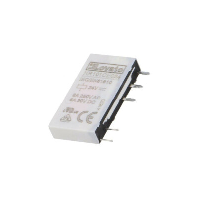 HR101CE024 Relais: elektromagnetisch SPDT USpule : 24VDC 6A/250VAC 6A LOVATO ELE