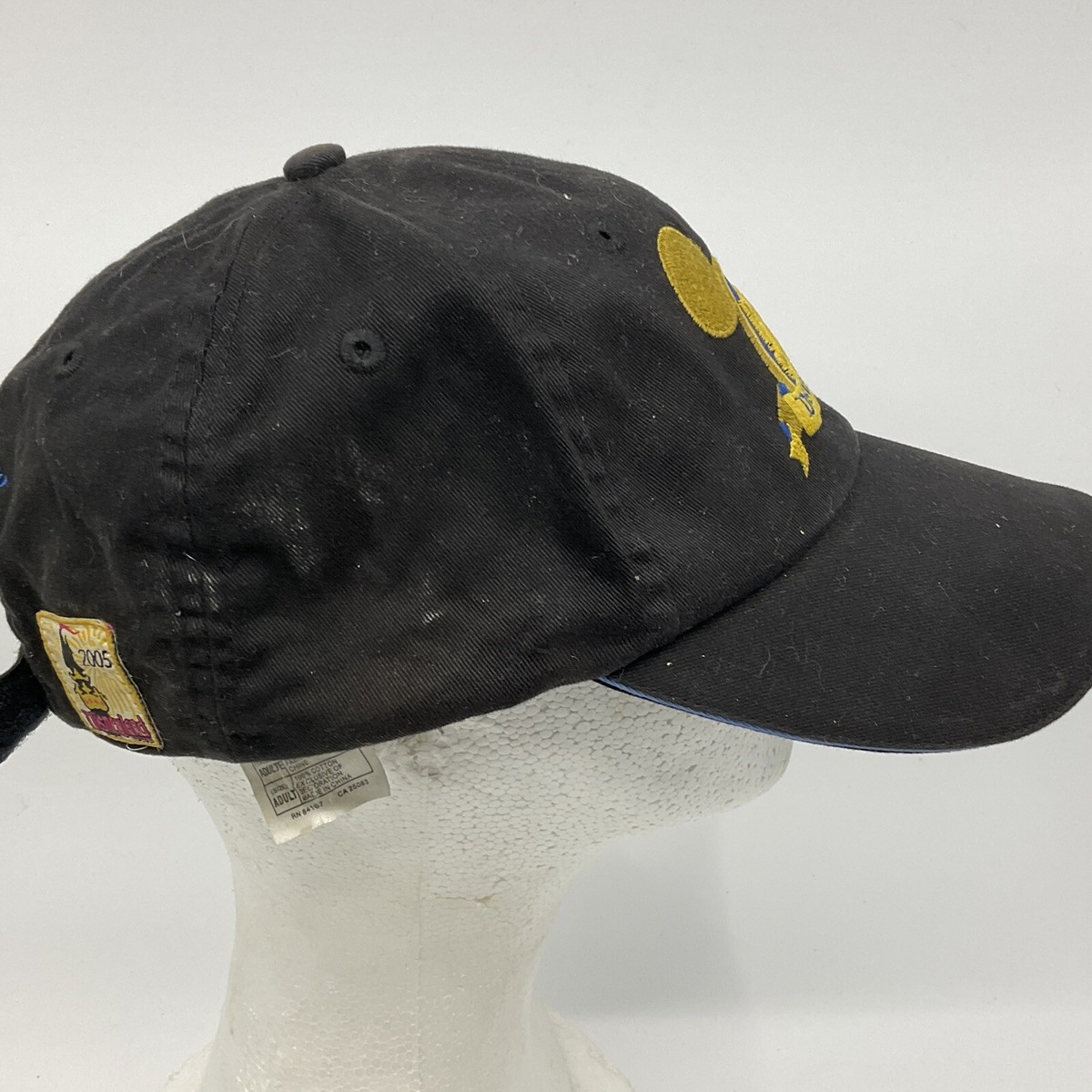 2  Adult Disneyland 50th Anniversary hats 2 Disneyland Resort 50th Anniversary Black Baseball Caps  main image 4