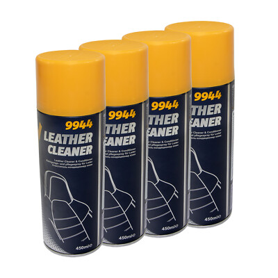 Lederreiniger 4 X 450 ml Reiniger Leder Schutz Reinigung Lederpflege Mannol 9944