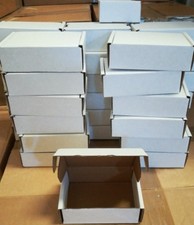 5 pezzi - Scatole in cartone colore Bianco dimensioni 120mm x 75mm x 35mm 