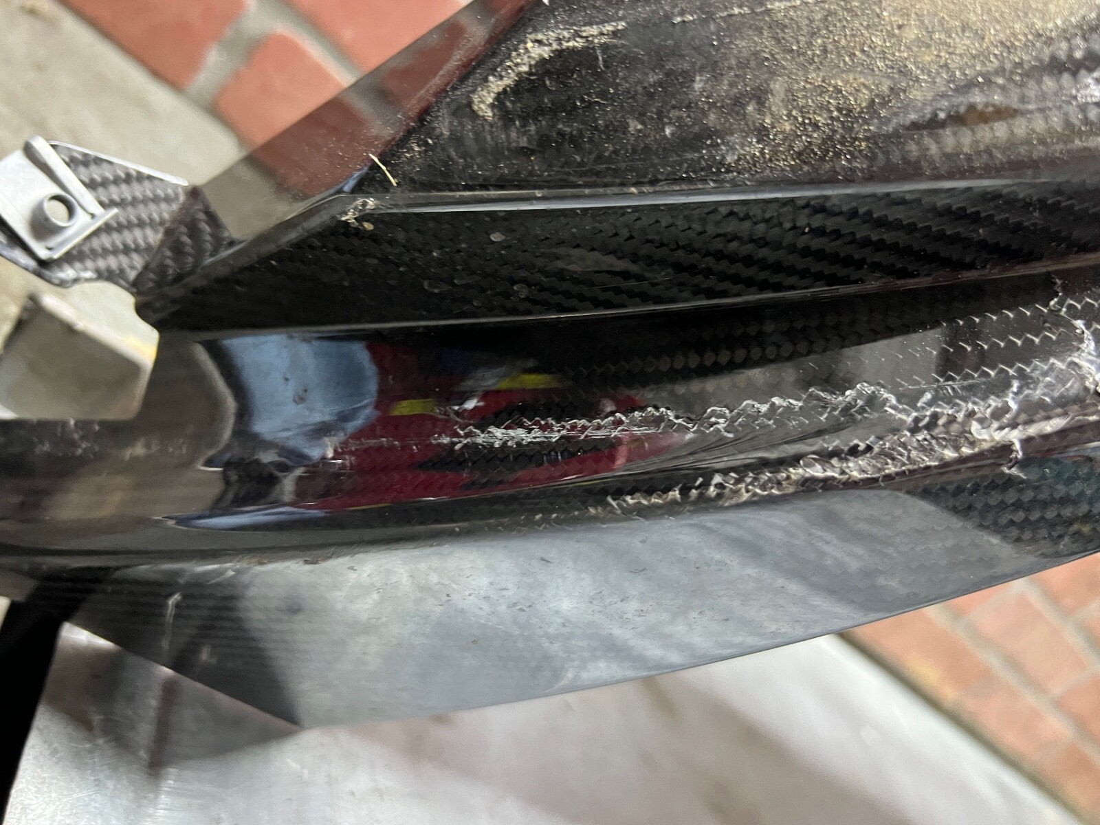 2015 16 17 McLaren 650S Spyder Carbon Fiber Rear Bumper Carbon Fiber