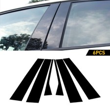 6 For 2006-2010 Volkswagen Jetta Sedan Car Door Pillar Post Trim Gloss Black Us 6 For 2006-2010 Volkswagen Jetta Sedan Car Door Pillar Post Trim Gloss Black Us