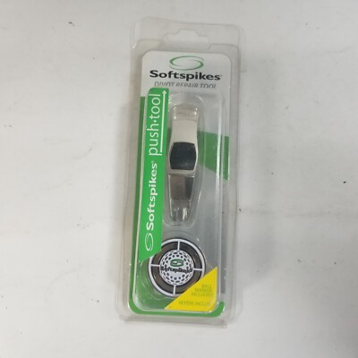 Softspikes Push Divot Repair Tool With Golf Ball Marker