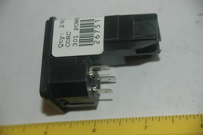 CORCOM 16ESC1D1 301 power entry module with qc snap-in mount new Quantity-1