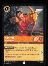 Gaston - Superior Archer 15/204 Uncommon Attack of the Vine Lorcana Near Mint