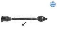 Meyle 100 498 0684 Achswelle Vorne R 755Mm Passt Zu: Audi A3 Seat Altea, Altea X