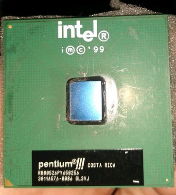Pentium iii Coppermine CPU 650MHz