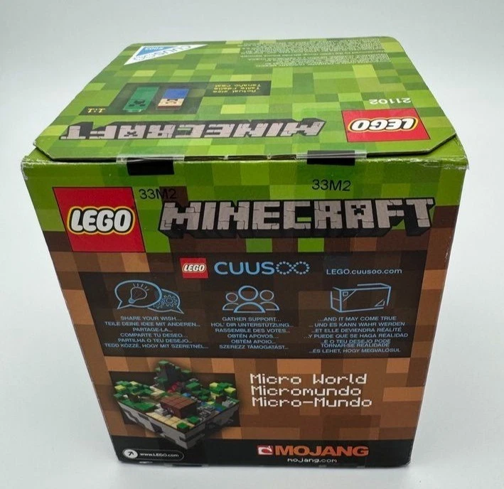 Lego Minecraft 21102 Micro Mundo El Bosque 480 Piezas Juego de Construcción Nuevo en Caja Foto 4 de 4