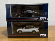 LEXUS GS430 1/64 Mini Car Set Black & White Pearl Hobby Japan New Sealed