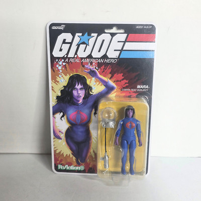 GI Joe Super 7 Mara Cobra Test Subject ReAction+ 3.75 in Action Figure - NEW