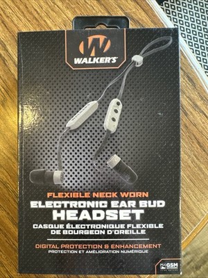 Walkers Flexible Neck Worn Electronic Headset |Ear Protection | Ear Pro