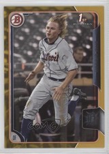 2015 Bowman Draft Gold 10/50 Cam Gibson #20 3k7