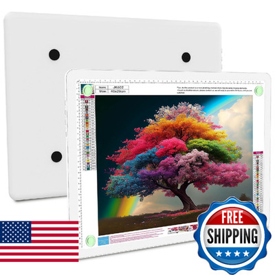 Elice Rechargeable A3 Light Pad for Diamond Painting, Magnetic LED Light Board w