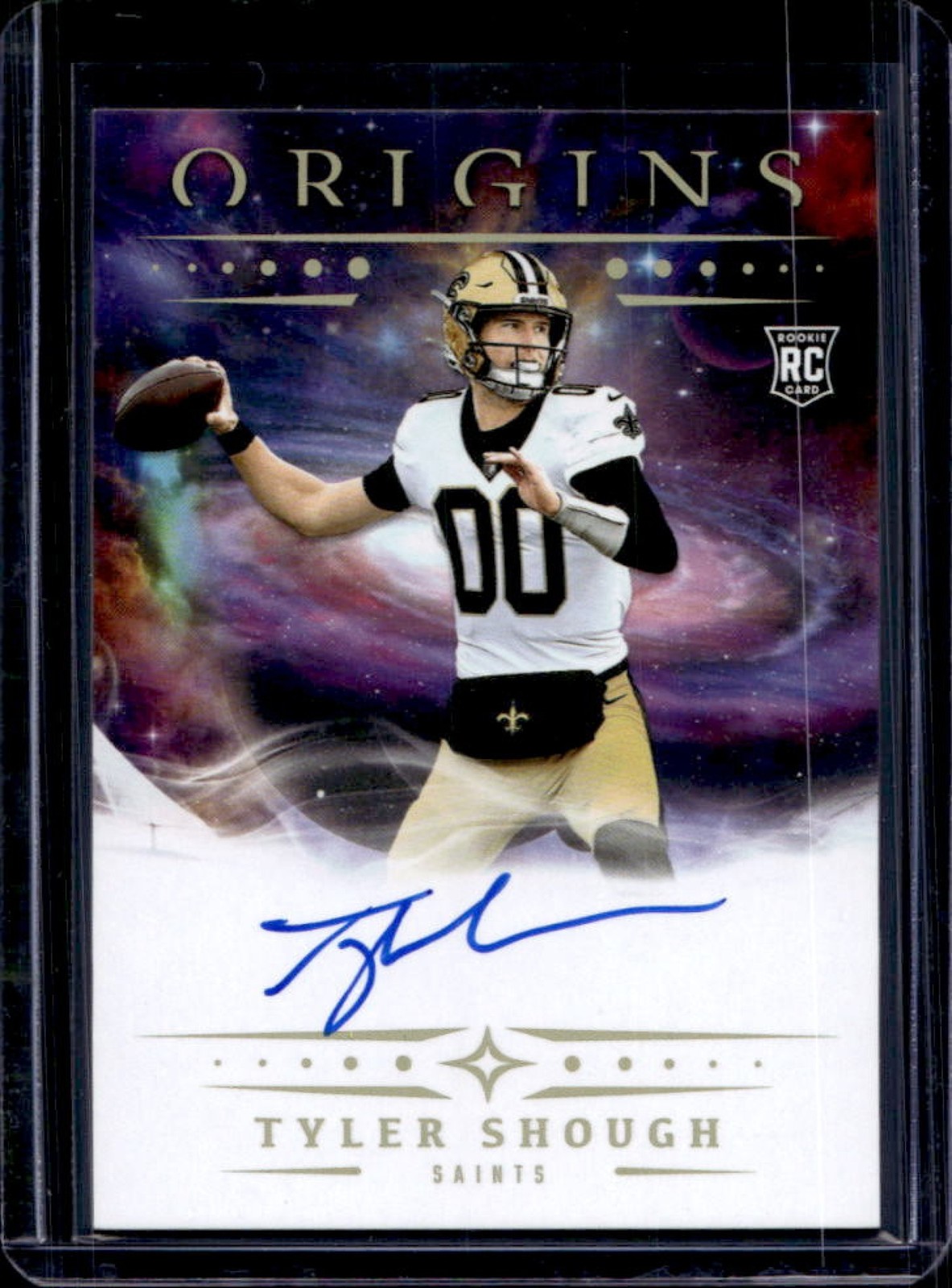2025 Origins Tyler Shough Rookie Auto RC Rookie #RA-TSH Saints
