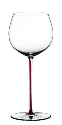 RIEDEL 4900/97DR FATTO A MANO Oaked Chardonnay Weinglas - Stiel DRACHENROT