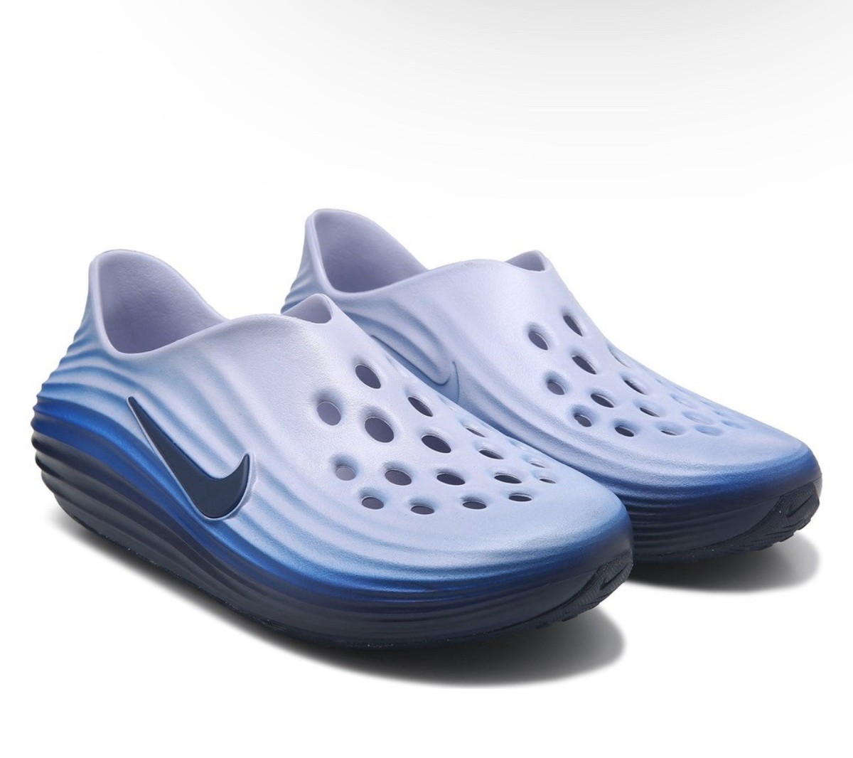 NIKE REJUVEN8 REACTX Comet Blue Clogs Slides Men US 10 NEW IN BOX