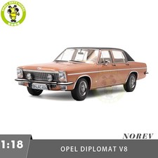 1/18 Opel Diplomat V8 1969 Norev 183689 Copper Red Metallic Diecast Car