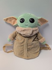 Star Wars The Mandalorian Grogu Baby Yoda Plush Backpack by Bioworld