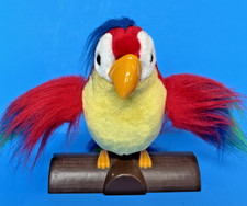 Vintage 1991 Gemmy Pete the Repeat Animated Talking Parrot TESTED  WORKING