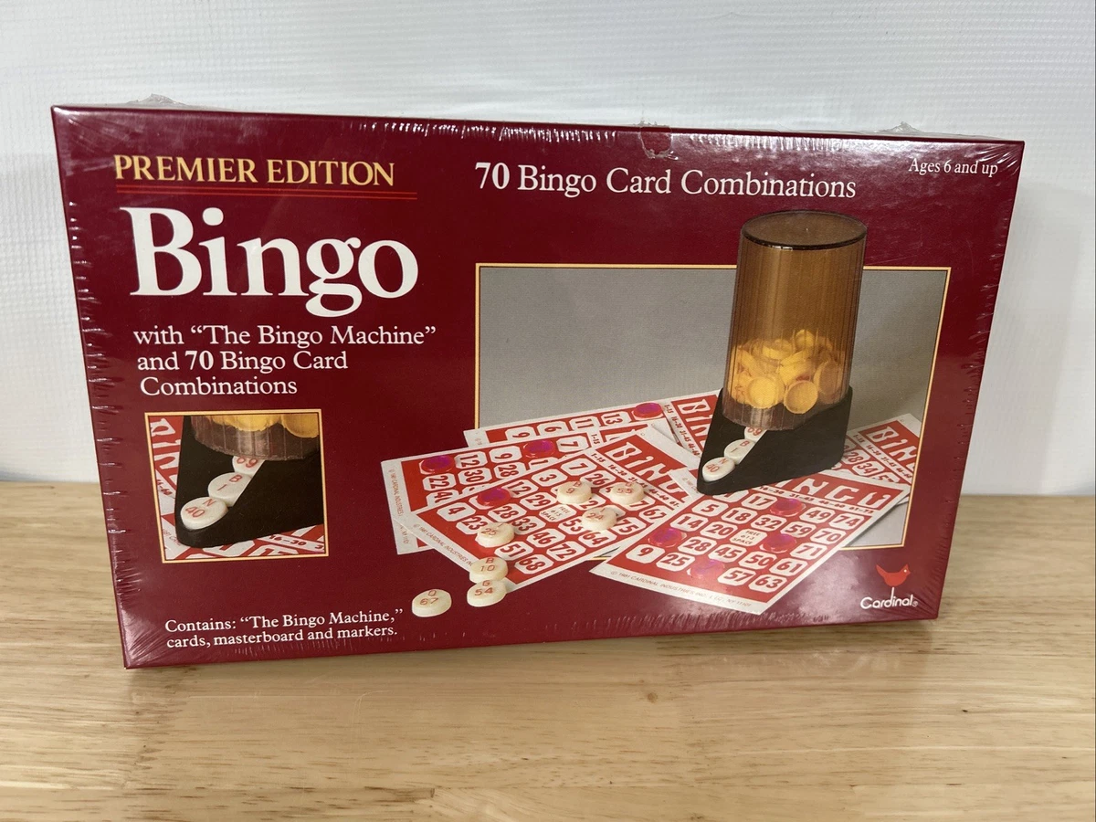 Bingo 2 players Gambling Vintage Manufacture Board & Traditional