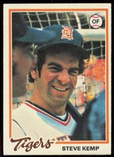 1978 TOPPS STEVE KEMP DETROIT TIGERS #21 EX