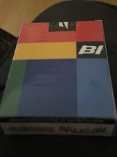 Art of play Braniff international playing cards seal deck