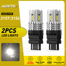 AUXITO 3157 3156 LED Reverse Backup Light Bulbs 6000K White Super Bright CANBUS