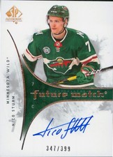 2019-20 SP Authentic Future Watch Auto Retro Nico Sturm RC Auto 347/399 #RFWA-ST