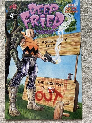 DEEP FRIED Vol. 1 #2 Death Ray Graphics Comics Indie 2001 NM