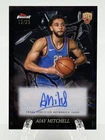 2025 Topps Finest - Electrifying Signatures Geometric Ajay Mitchell 15/25 jersey
