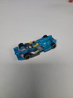 Hot Wheels 2013 #129 HW Racing-Track Aces F1 RACER Blue Variant w/Black OH5 Sp