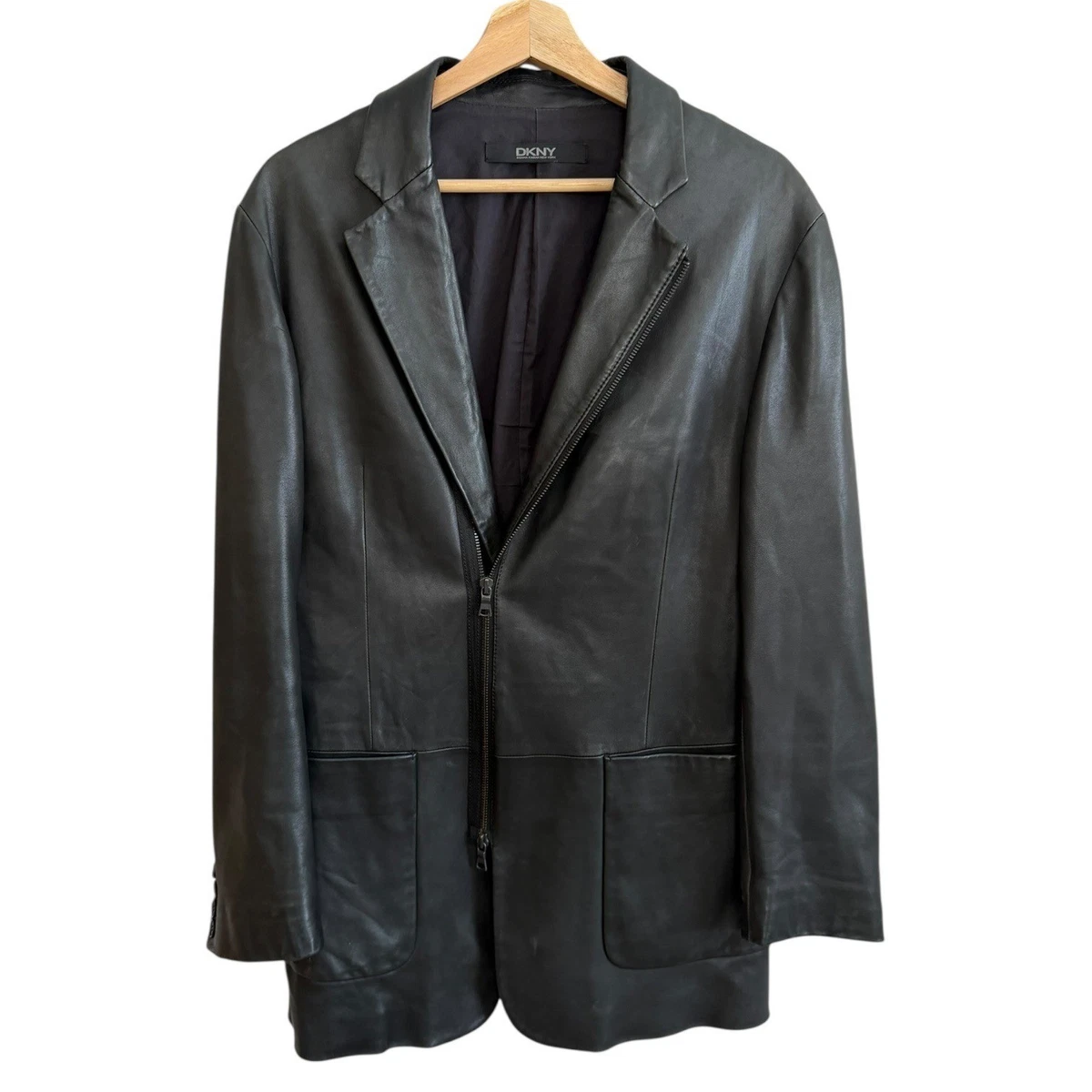 DKNY Leather Jacket products for sale | eBay